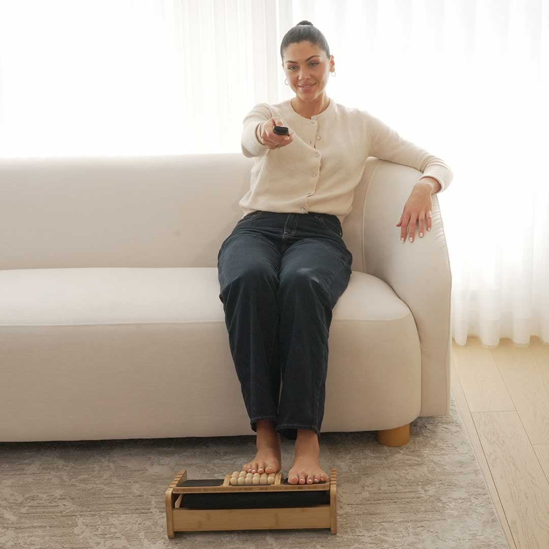 5-in-1 Dual-Surface Footrest