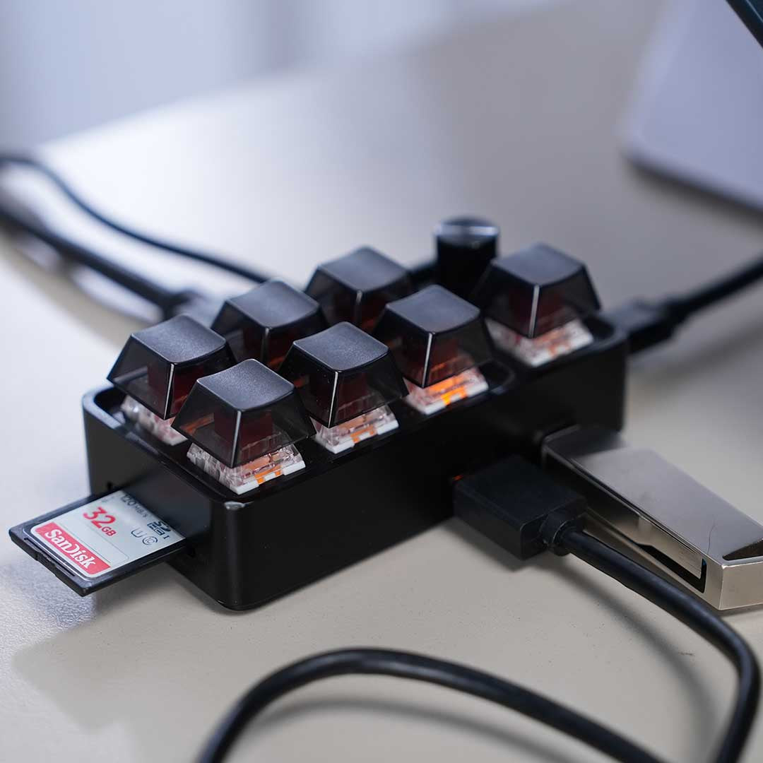 The 7-In-1 Hub With Customizable Keys