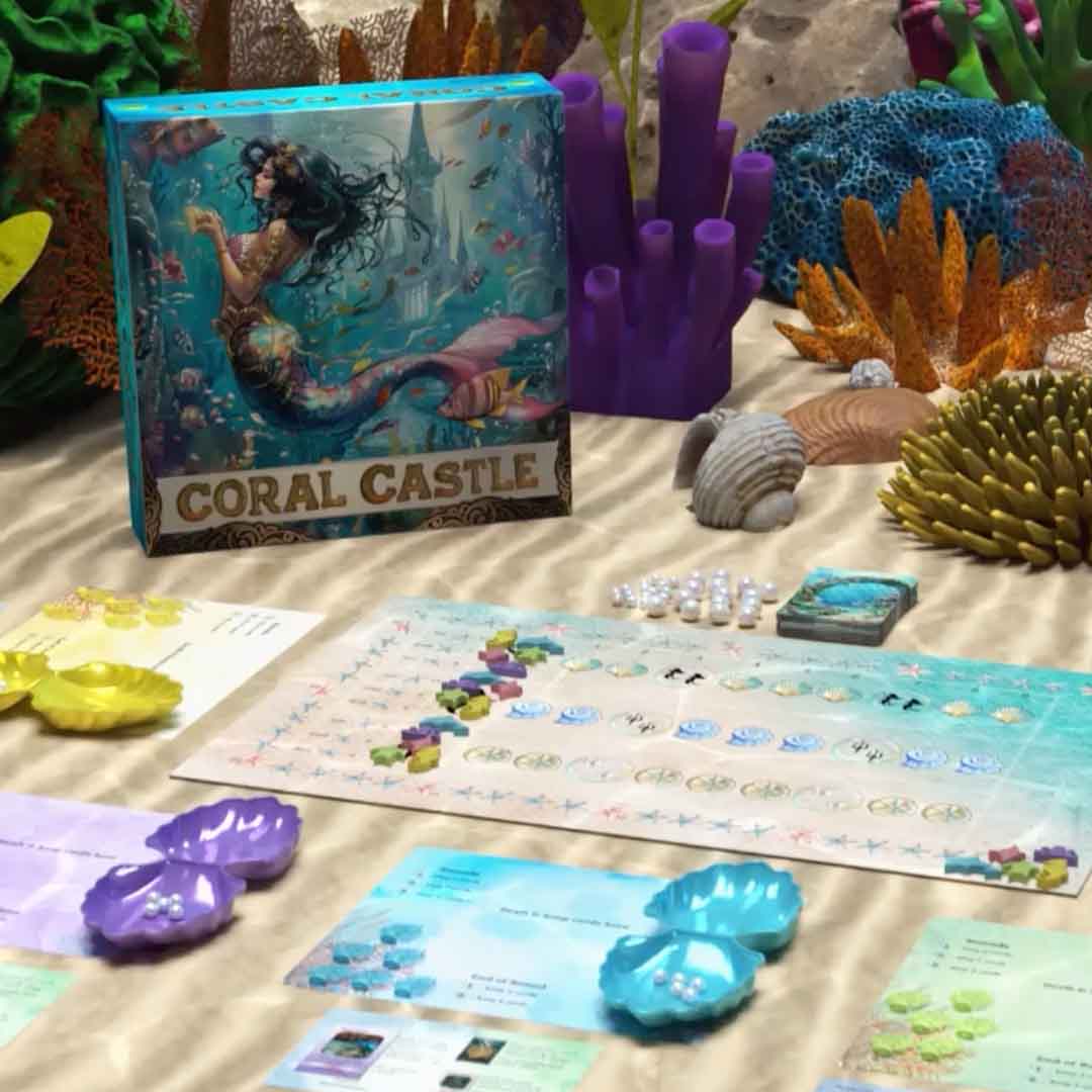 A Magical Mermaid Card Drafting Game