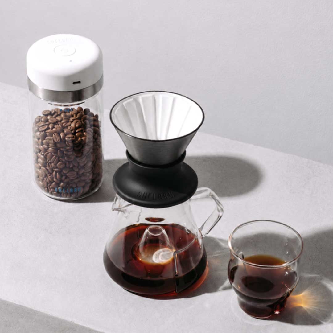 A Coffee Pour Over Designed To Lock In Heat