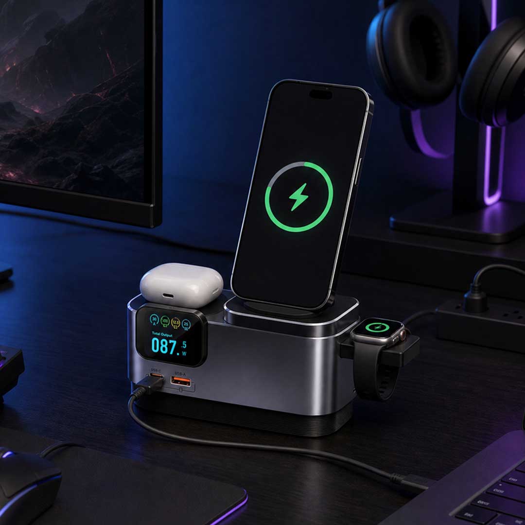 One Charging Station For Your Whole Desk