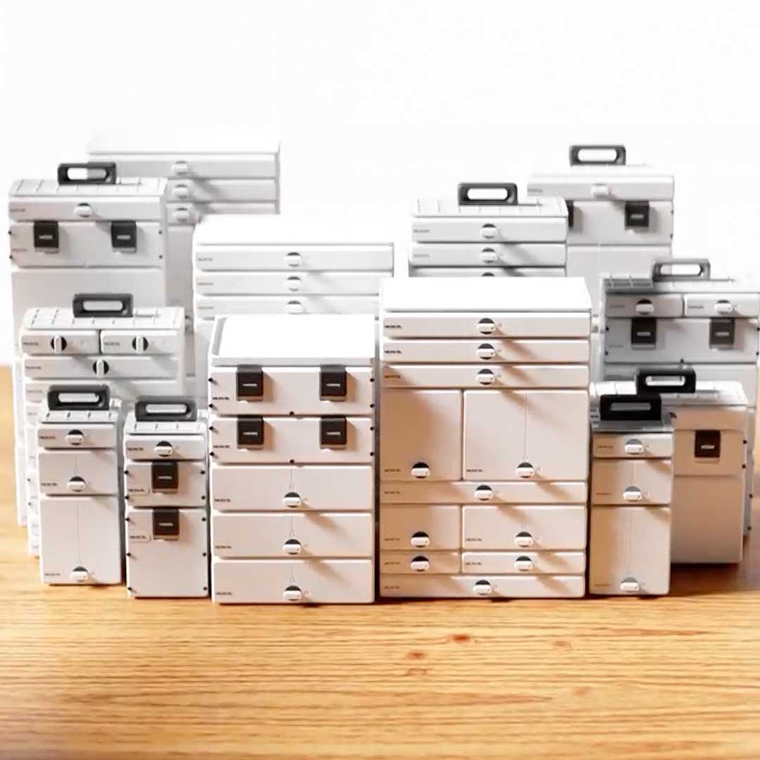 Modular 3D-Printed Workshop Storage System