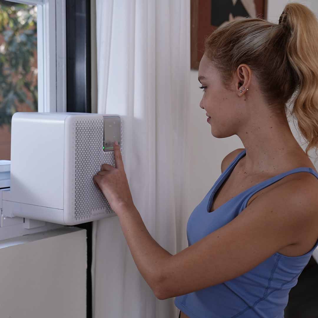 Window Fresh Air + HEPA Purification