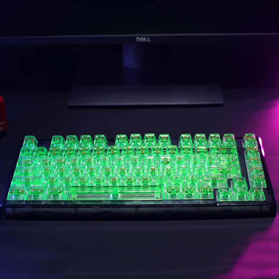 The First Ever Keycap Set With 3D Legend
