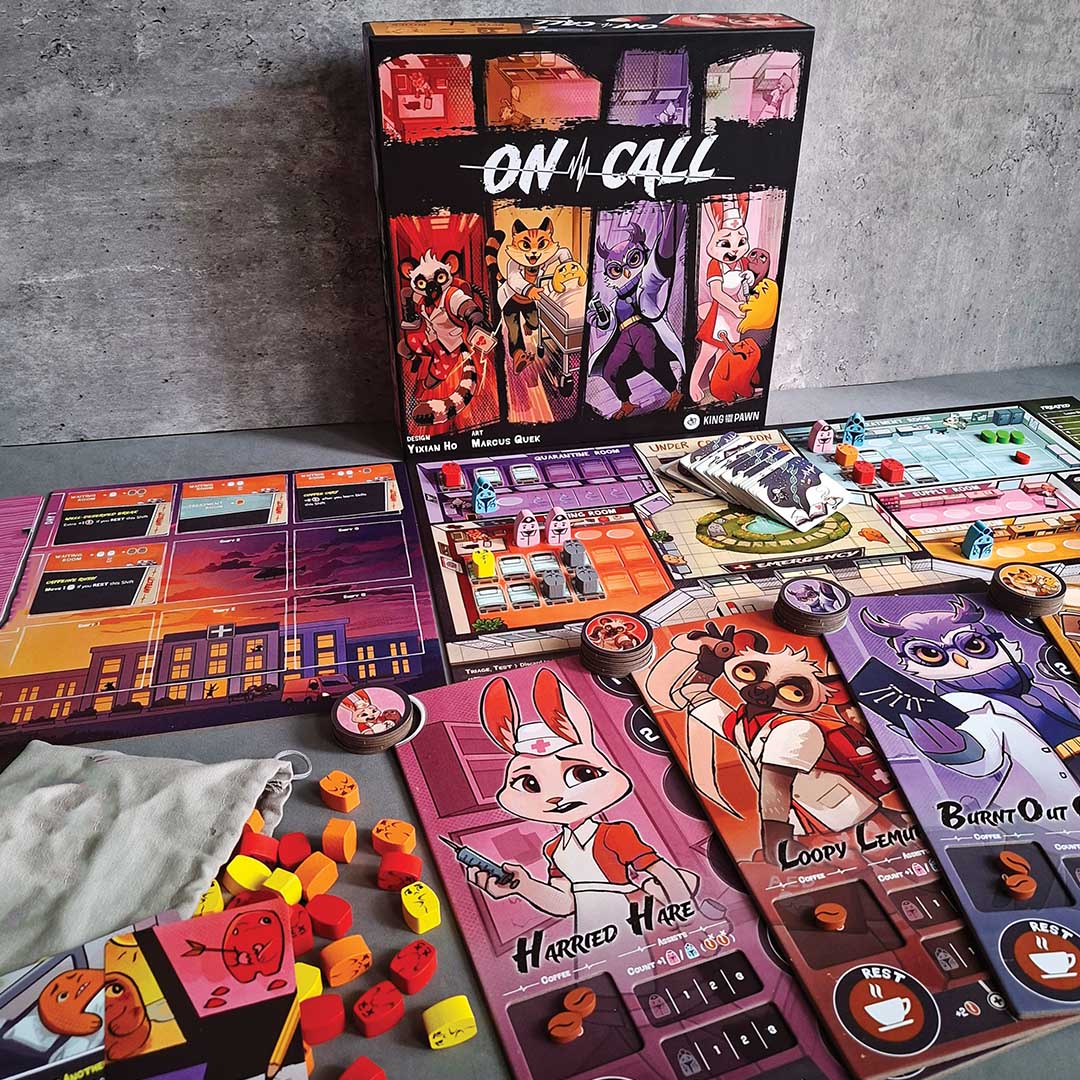 A High-Octane ER Simulation CoOp Board Game