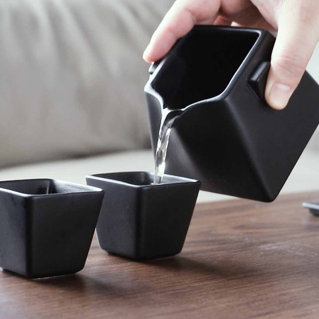 Dual-Brew Ceramic Set For Tea And Coffee Lovers