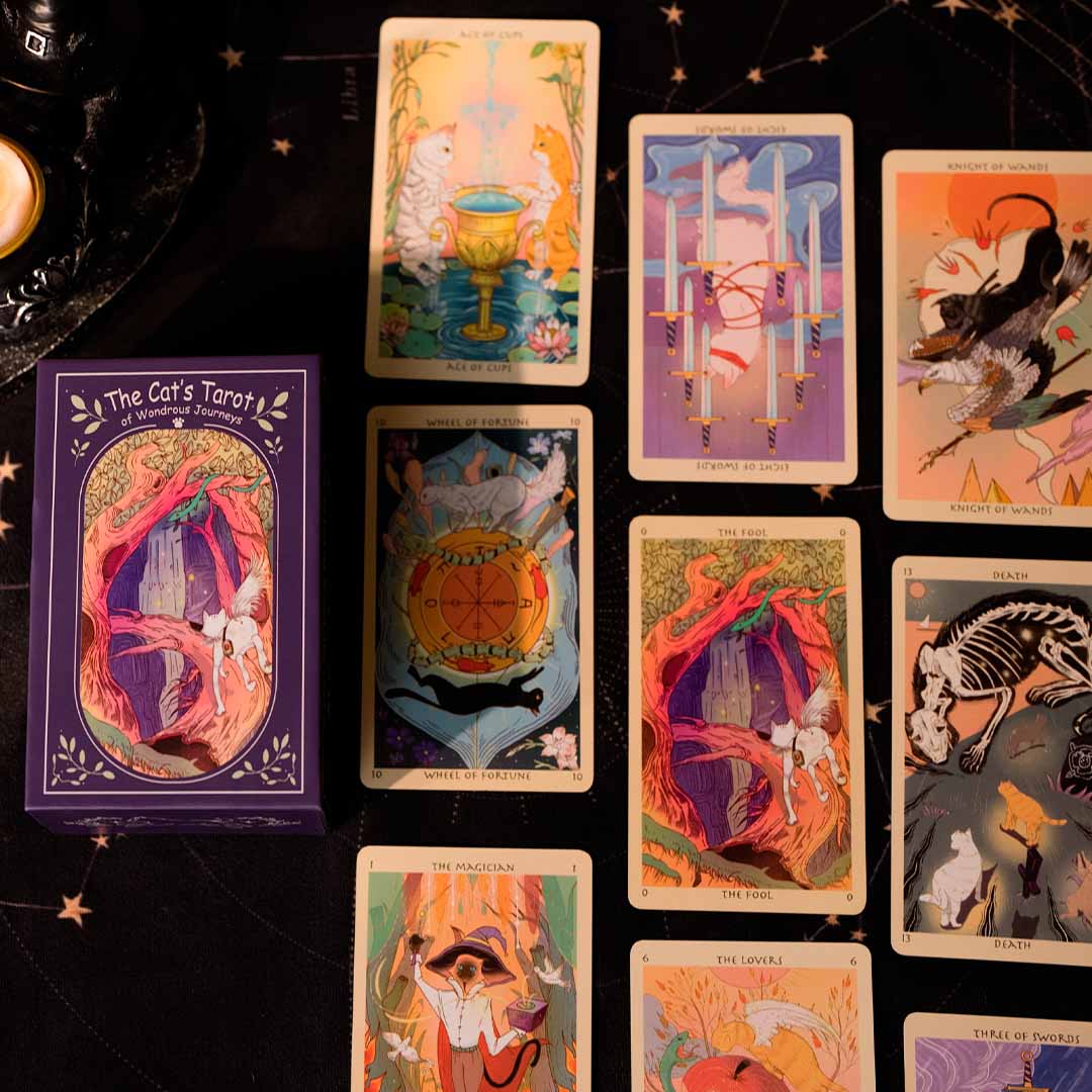 Whimsical Cat Tarot Deck