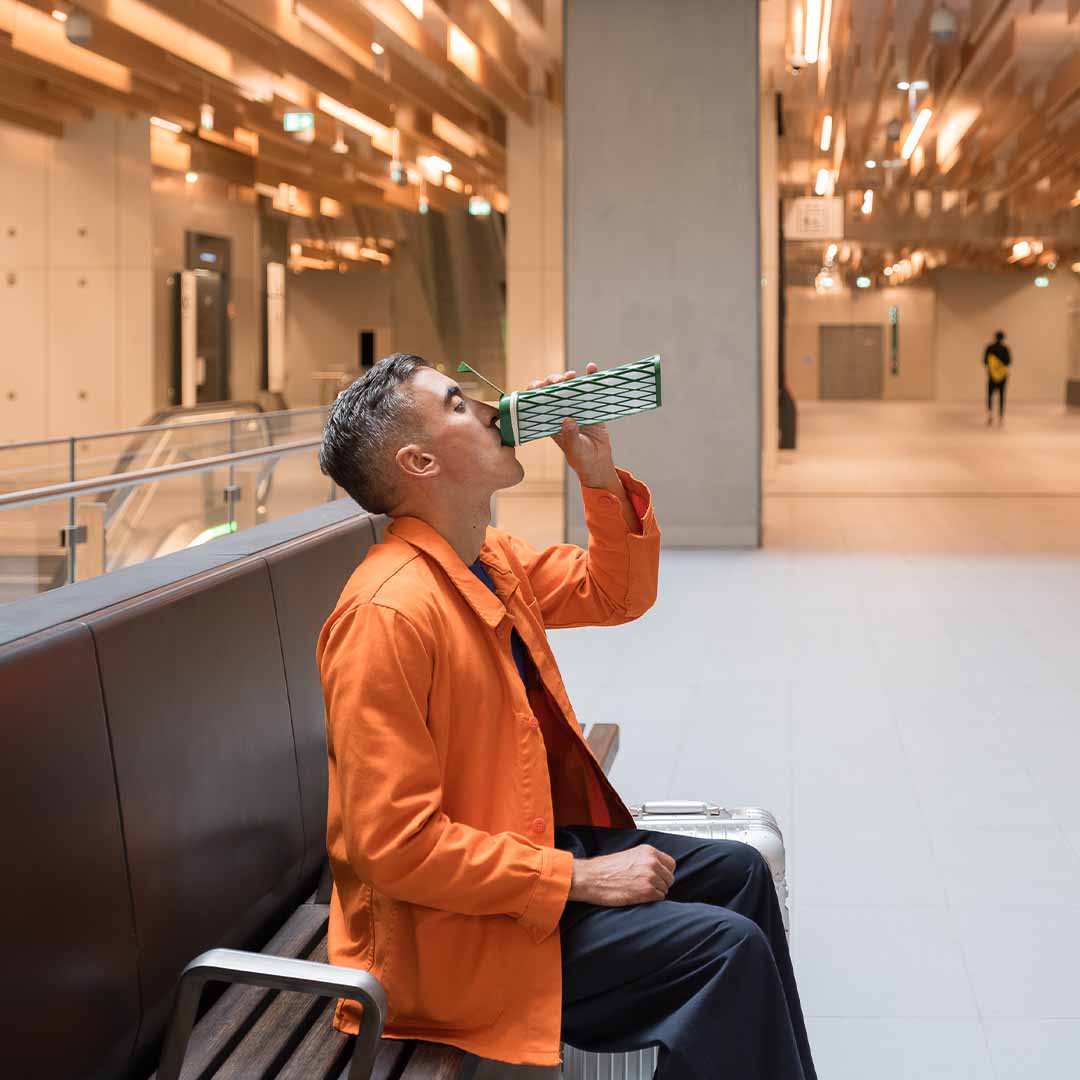 The 750 ml Bottle That Folds Flat