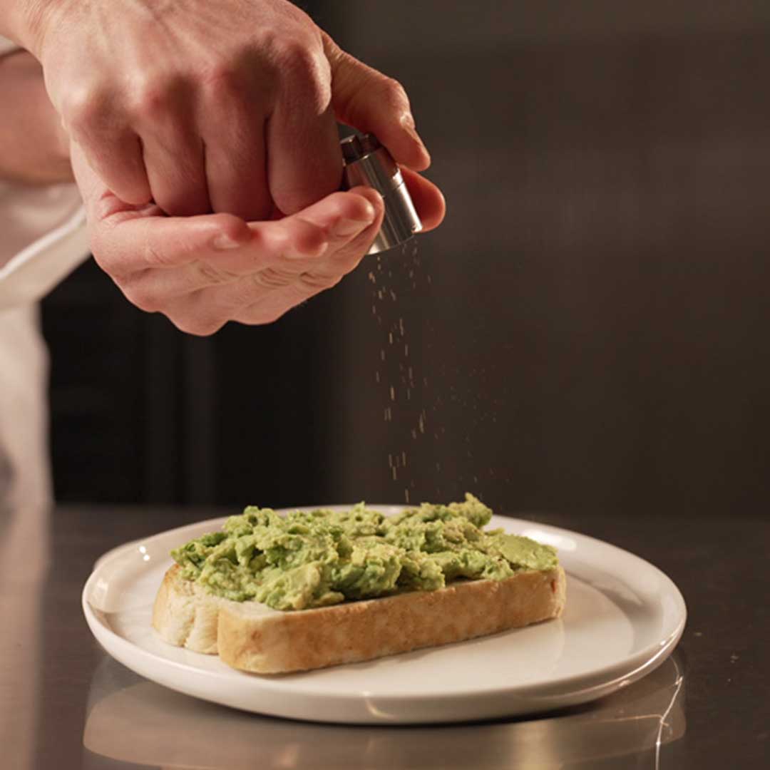 Micro Salt, Pepper, & Spice Grinder That Fits On Your Keys
