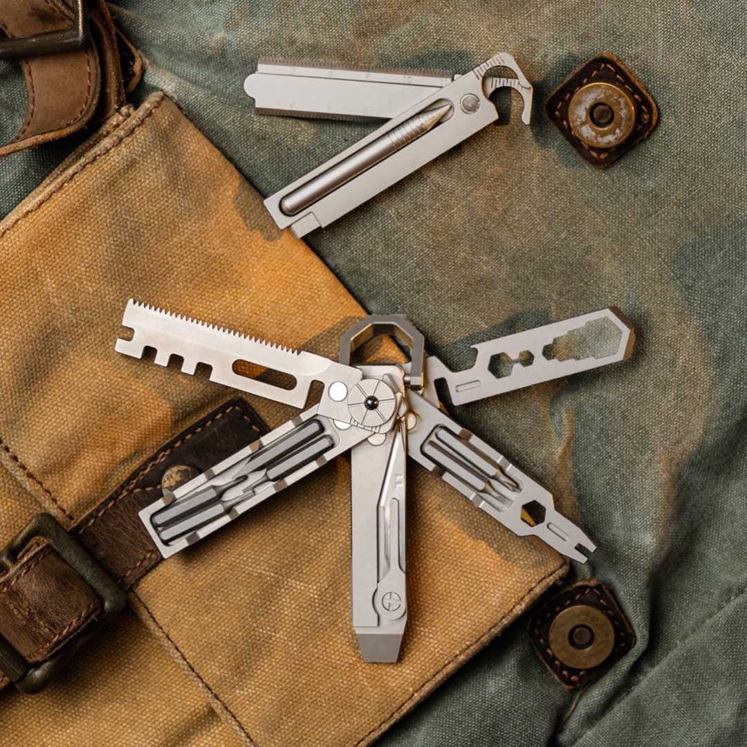GR5 Titanium Modular Tool, 10+ Functions