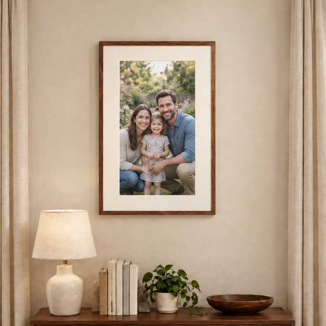 AI E-Ink Canvas For Living Wall Art