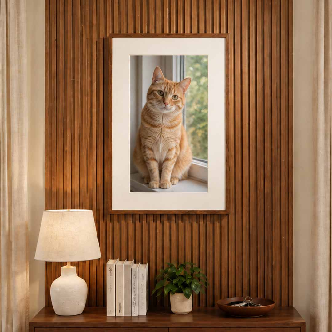 AI E-Ink Canvas For Living Wall Art