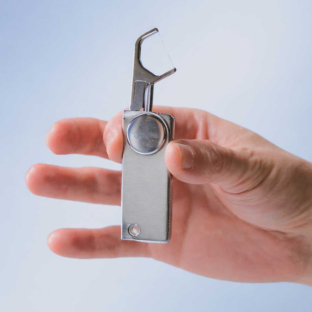 Dental-Grade Steel Flosser