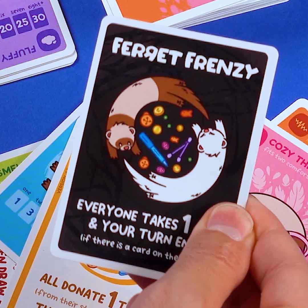 The Party Game of Risk, Reward... and Ferrets