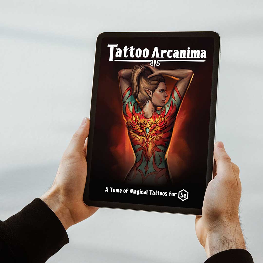 100+ Magical Tattoos. New Powers, No Feats Needed