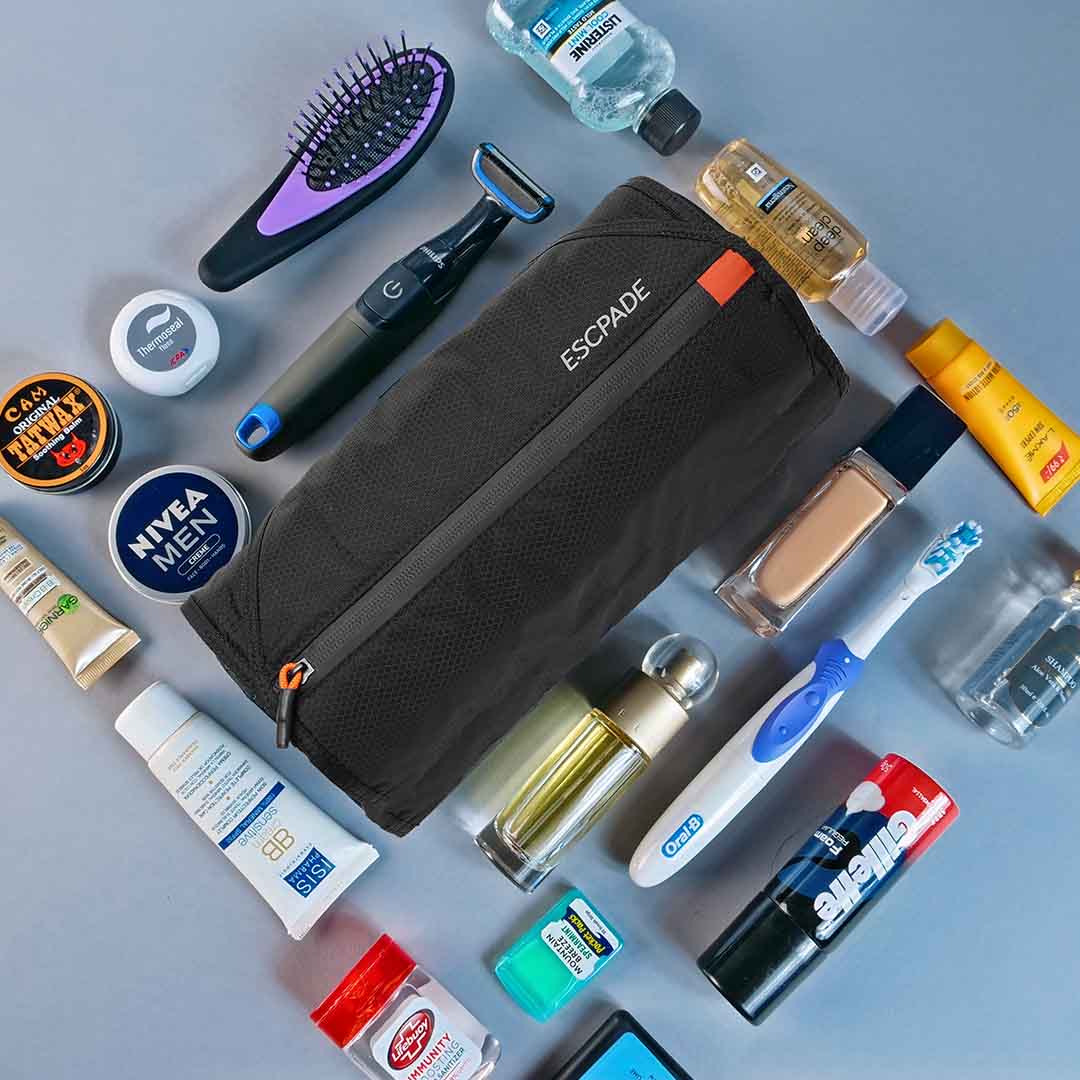 The Toiletry Bag That Lays Flat