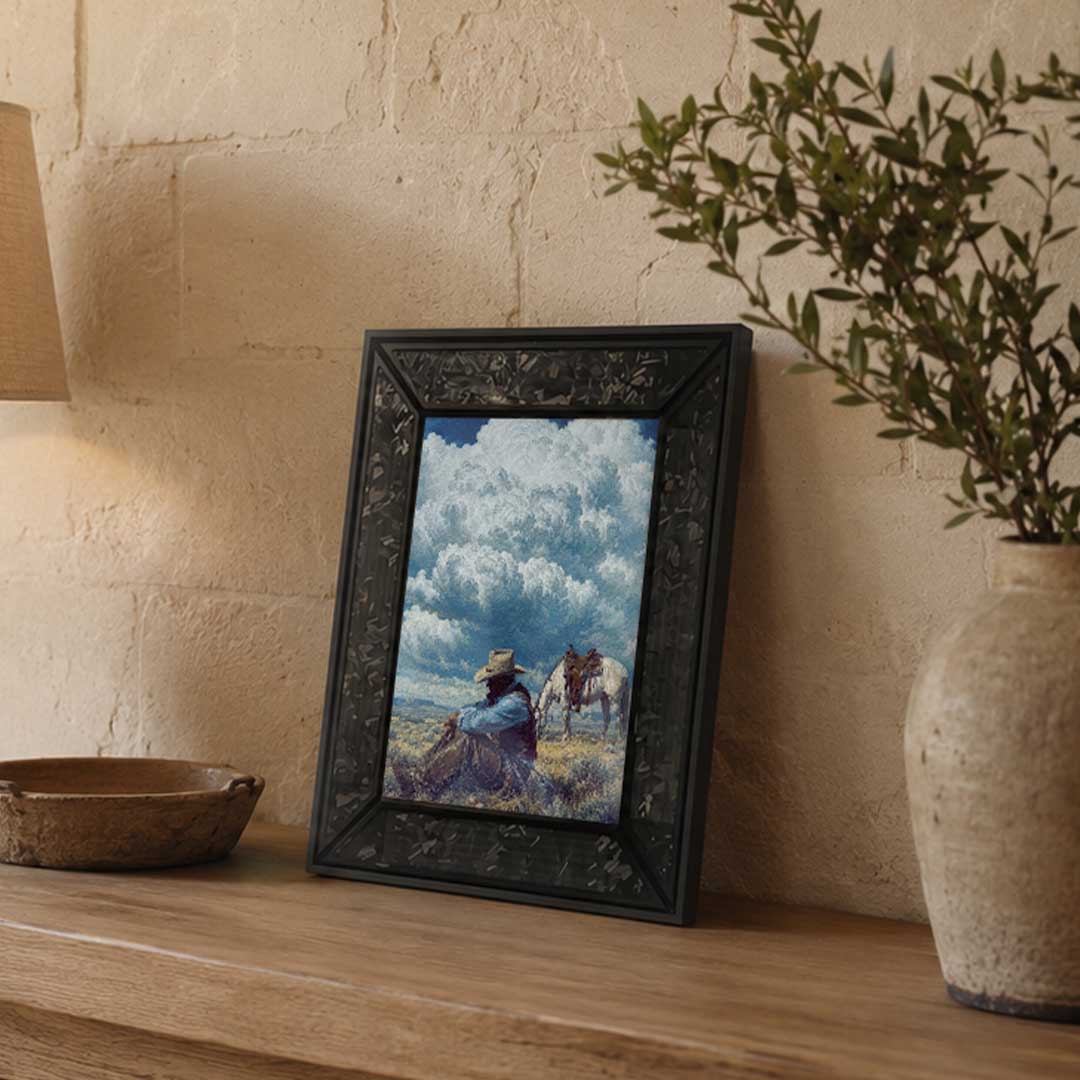 Self-Charging Color E-Ink Canvas Art