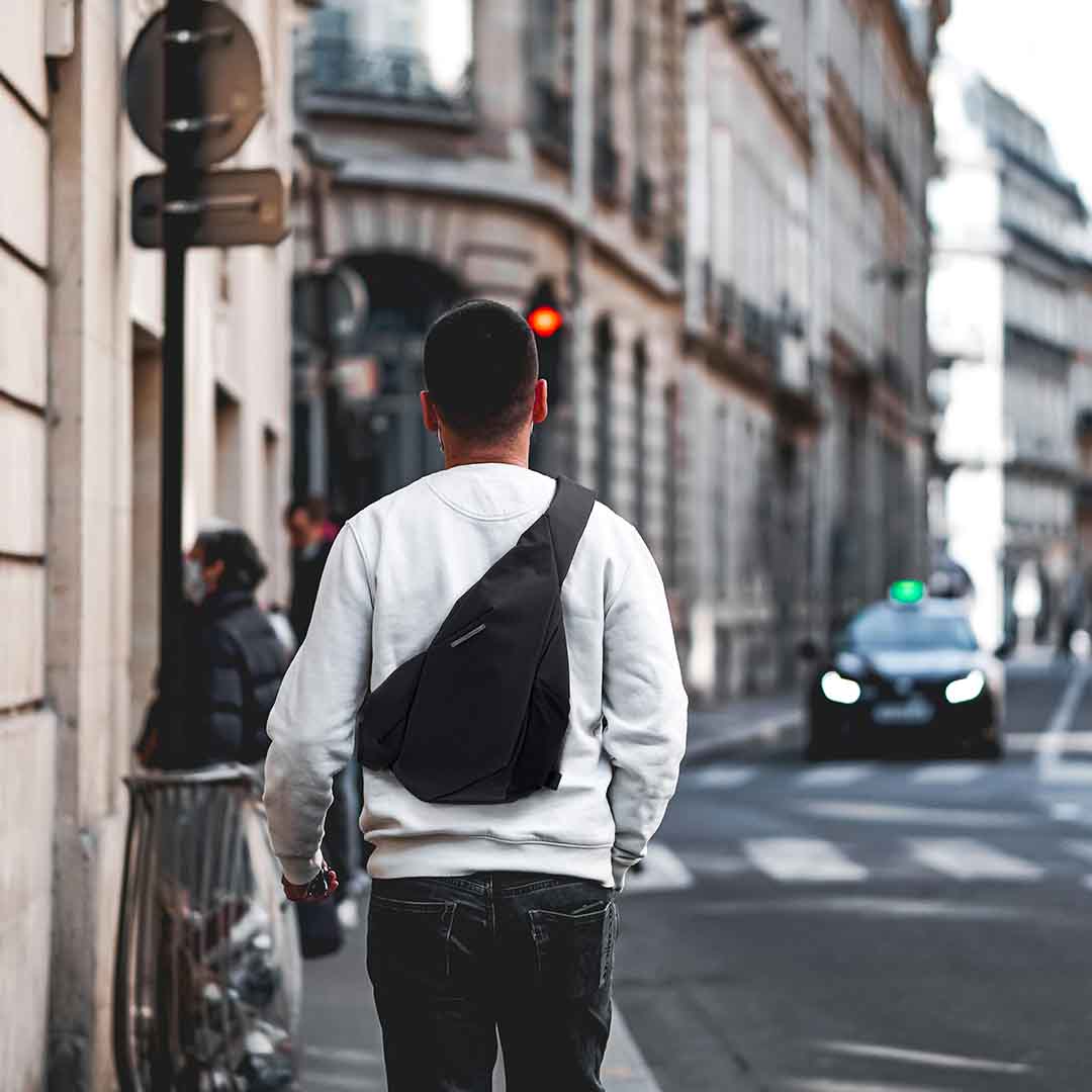 Modular Tech Sling That's Extra Roomy