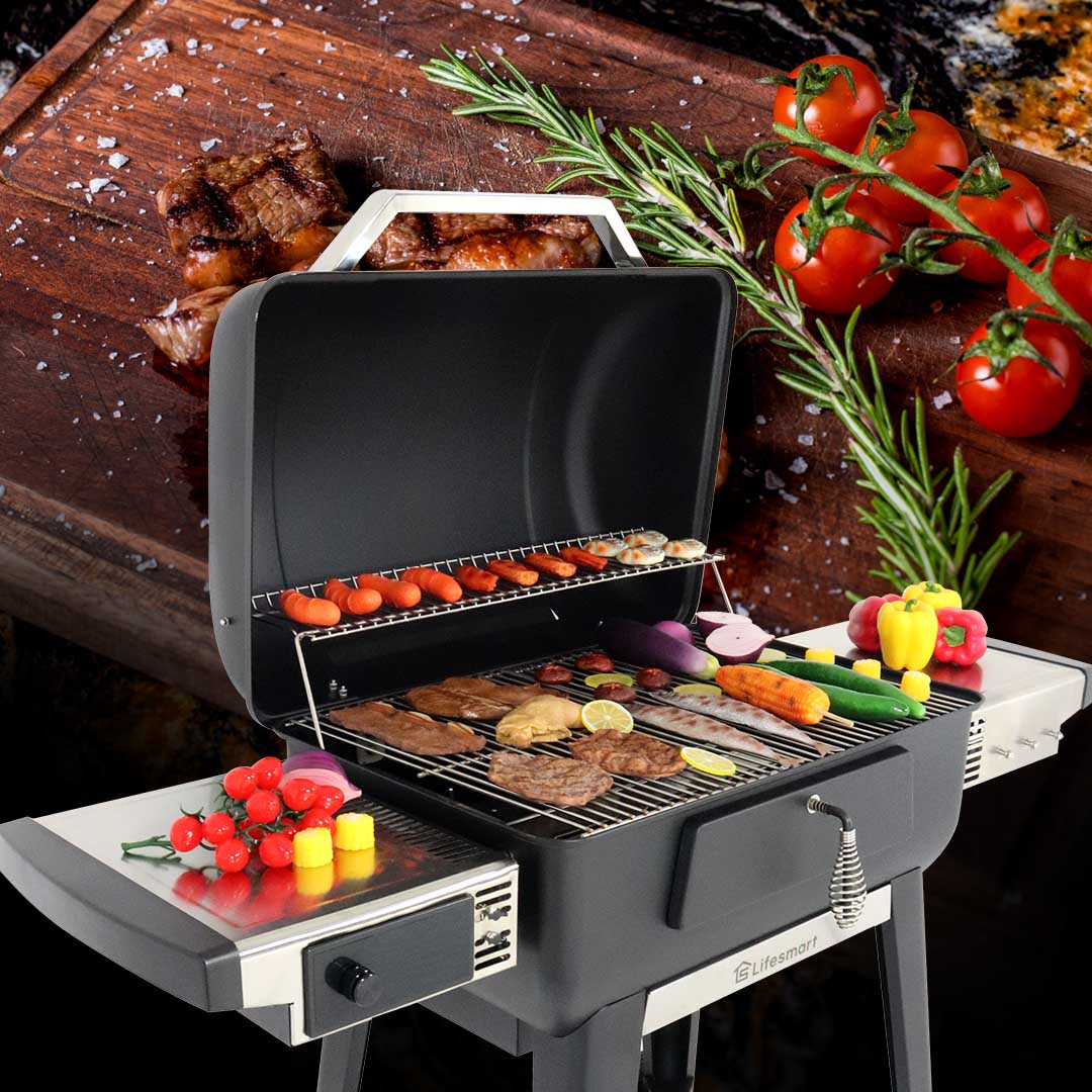 One-Click Charcoal, Oven-Precise Control