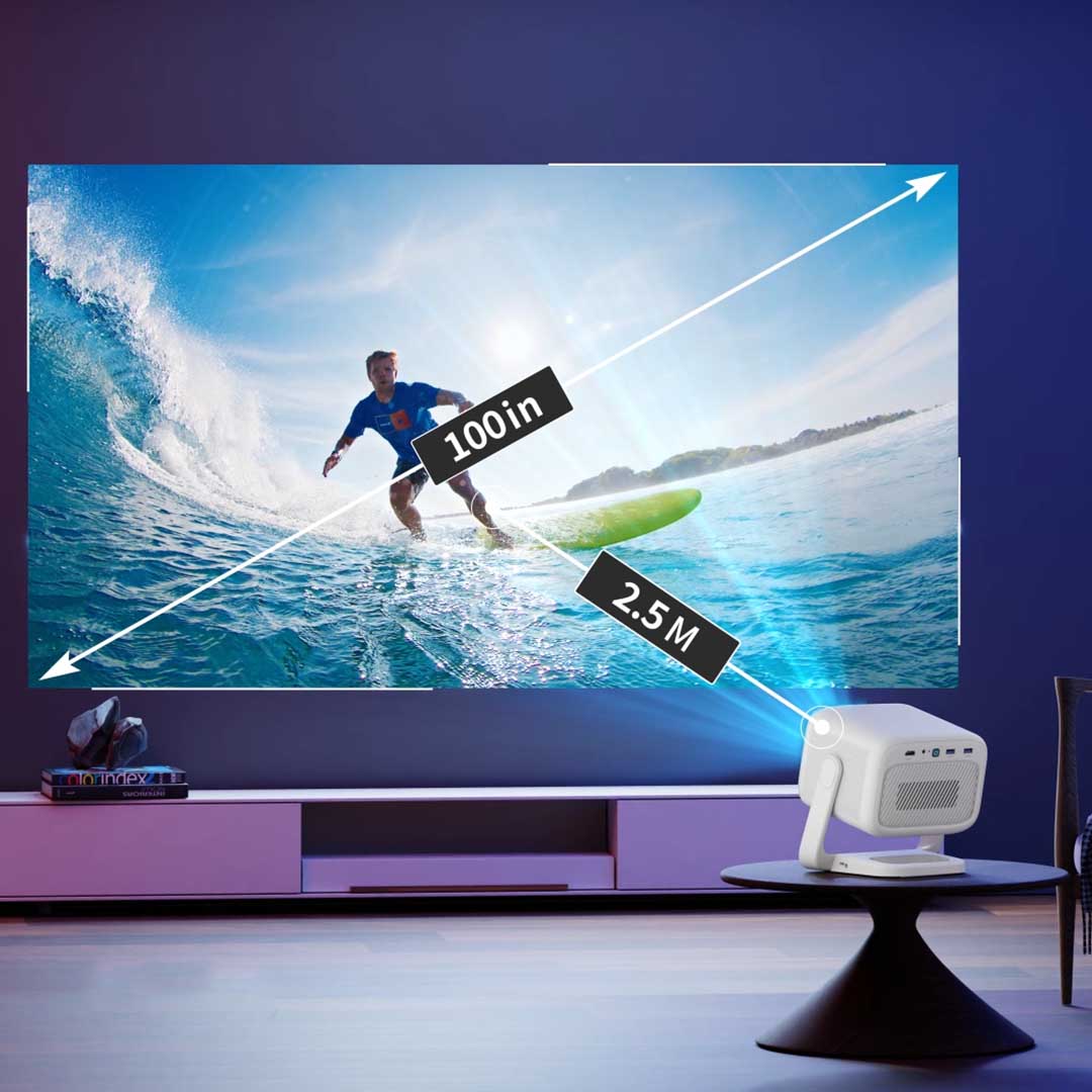 4K-Like Portable Cinema, Anywhere