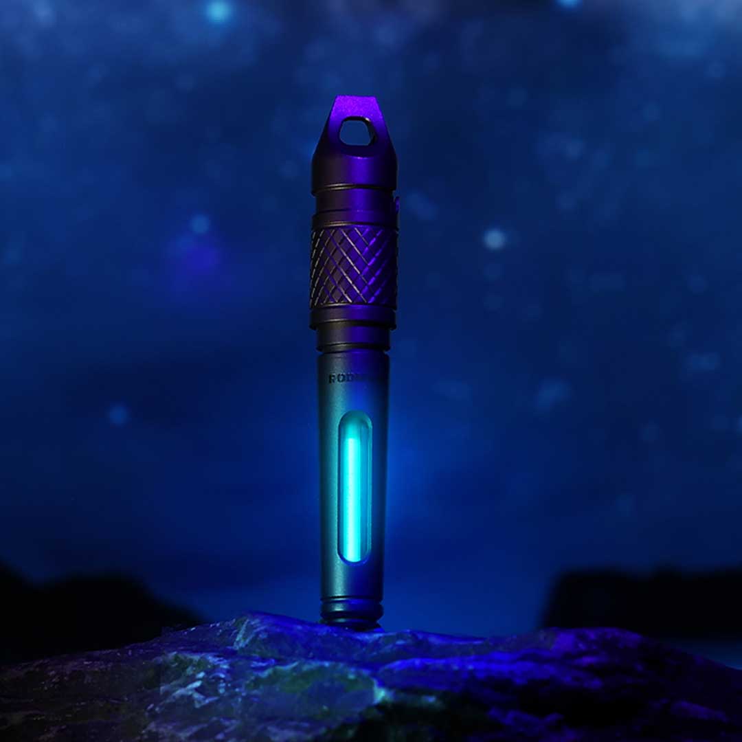 Quick-Release Titanium Tool With Tritium Glow