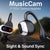 2K Camera Headset with Open-Ear Audio