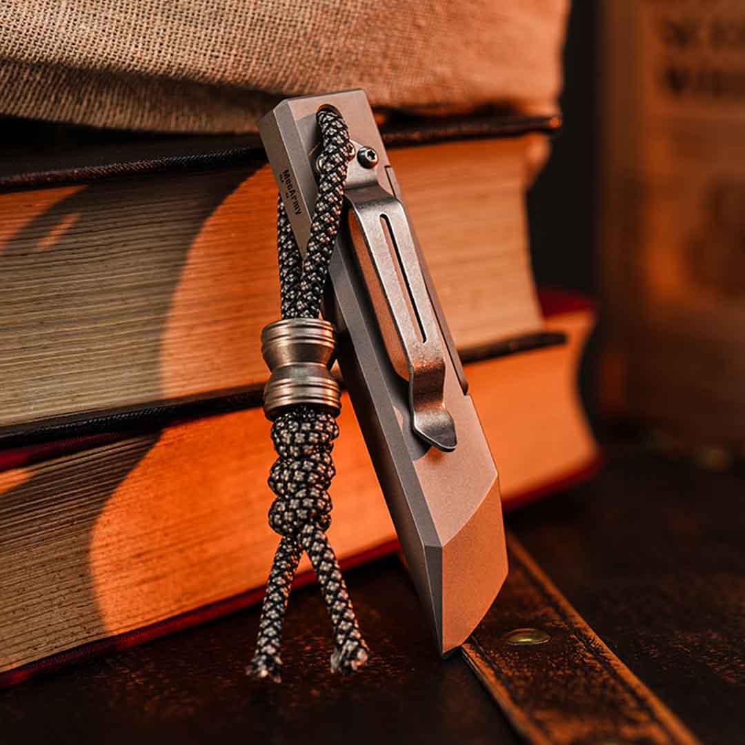 Engineered for Durability: Titanium EDC Tool with Hidden Features