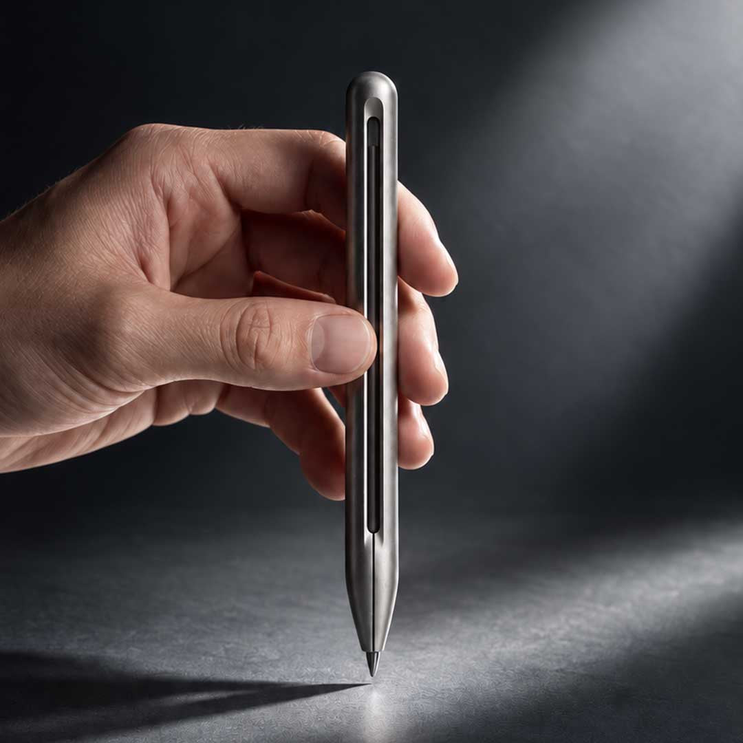 A Titanium Pen That Changes With The Refill