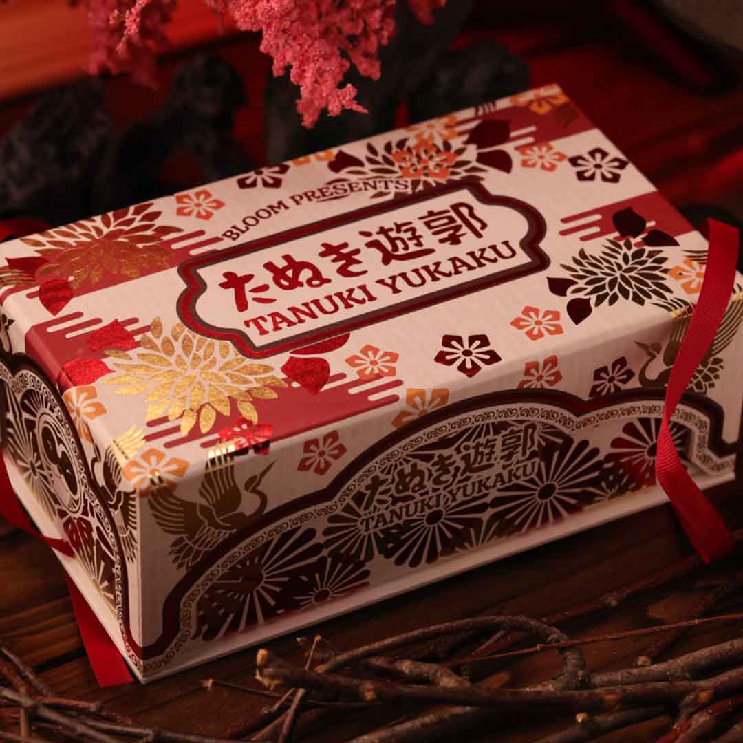 Japanese-Inspired Deck With Illustrated Hidden Tales