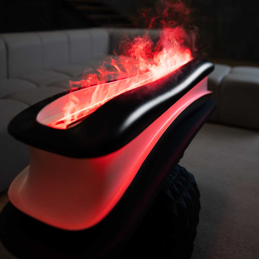 Hyper-Realistic Cold Flames Powered By Water