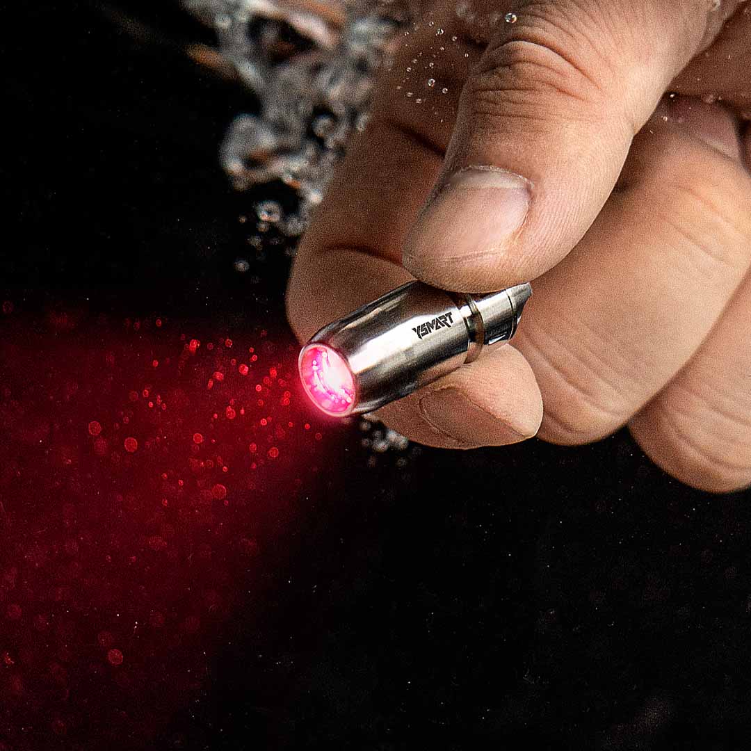 3cm Micro Flashlight, Pro-Grade LEDs