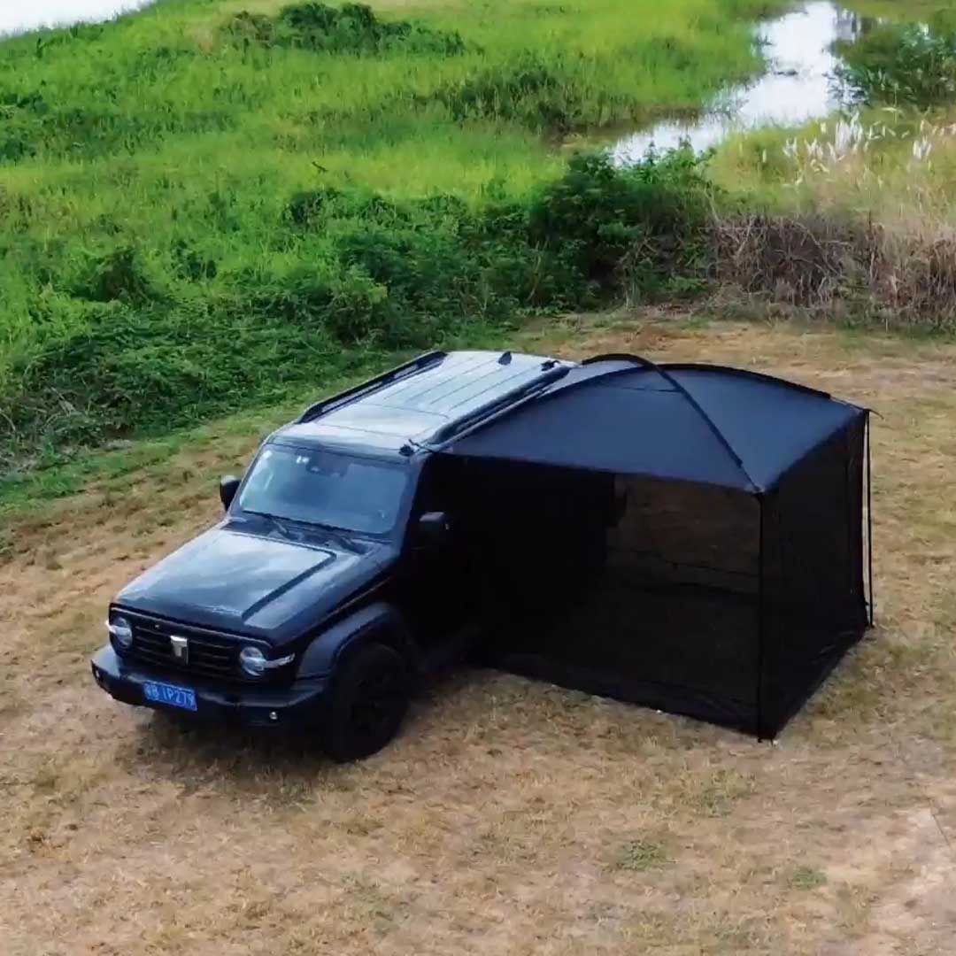 The Modular Tent Built for Cars