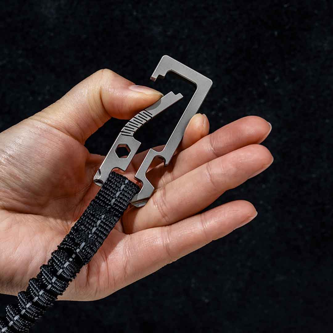 Smart Modular Keychain System With Titanium Components