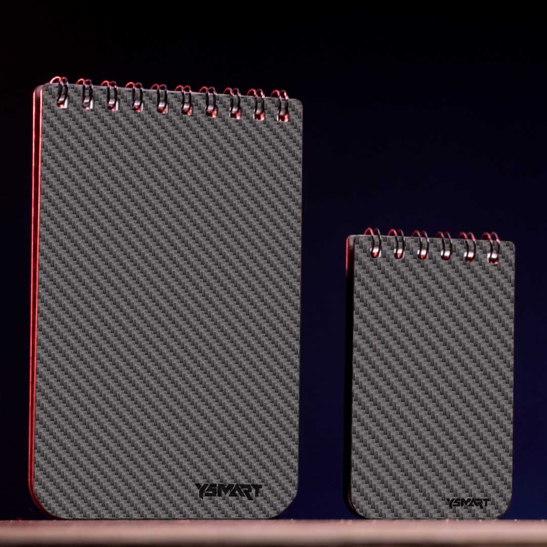 Carbon Fiber, Stone Paper Field Notebook