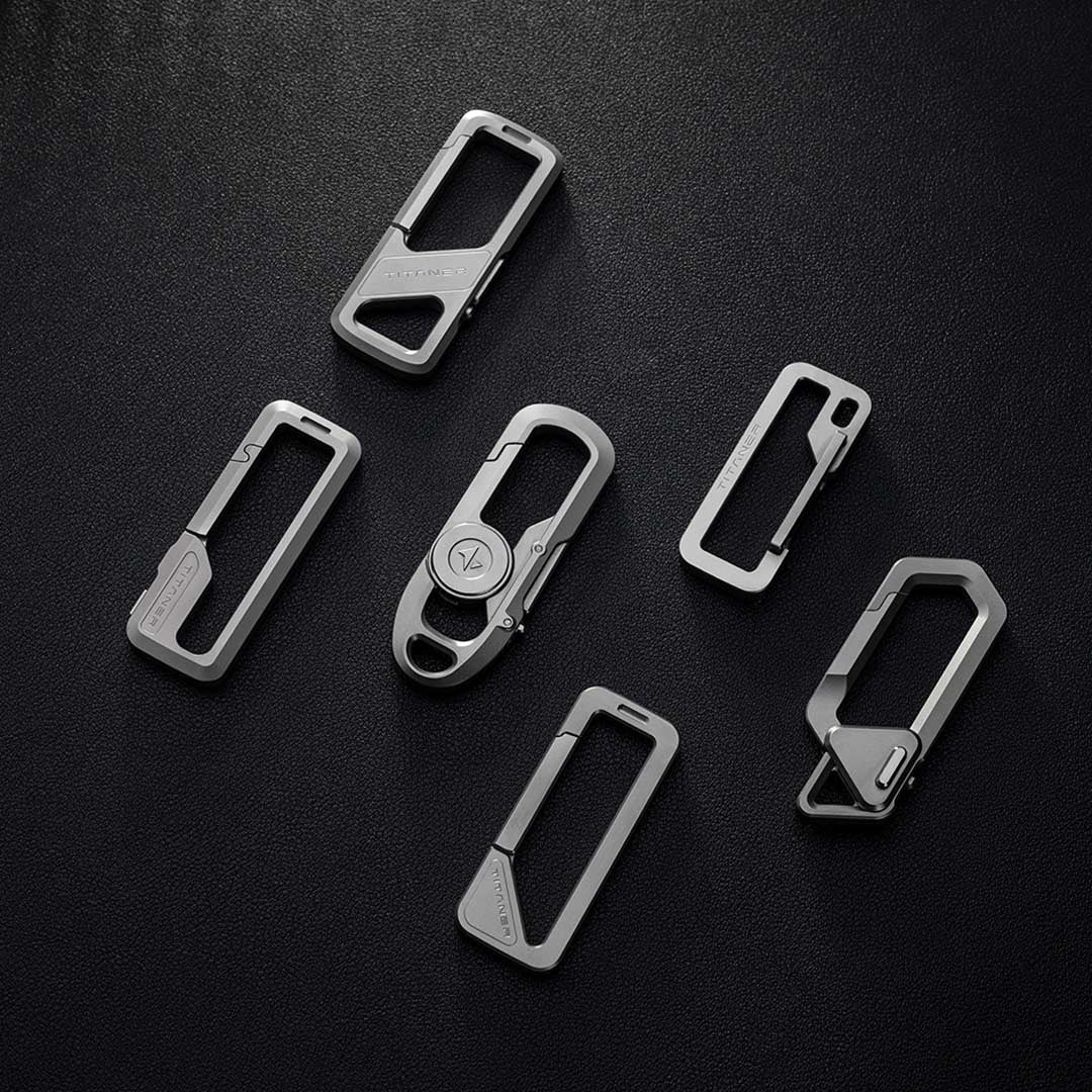 3-Level Security Titanium Keychain