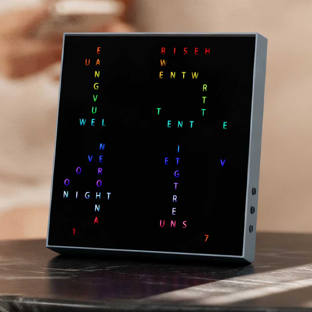 The Clock That Visualizes Music