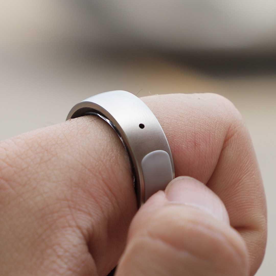 Private Voice Input Worn On Your Finger
