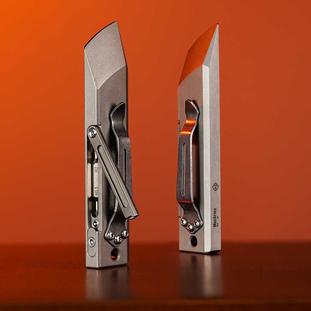 Engineered for Durability: Titanium EDC Tool with Hidden Features