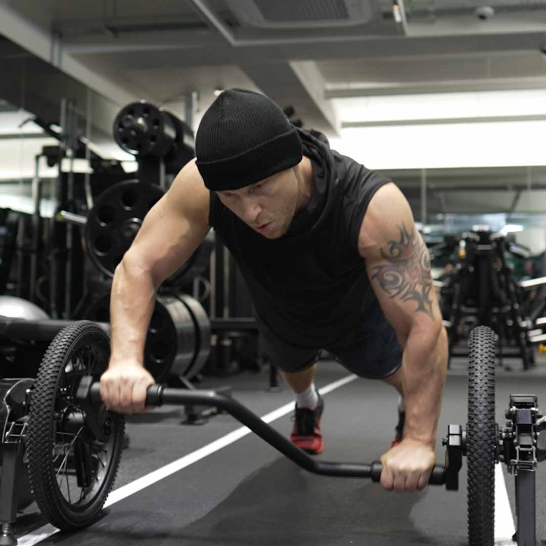 2-In-1 Ab Roller & HIIT Trainer