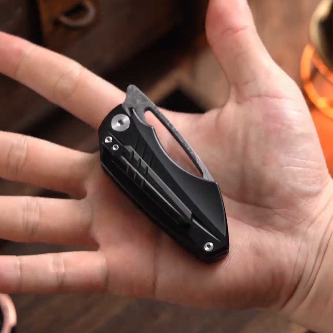 The Titanium EDC Tool With Nine Custom Styles
