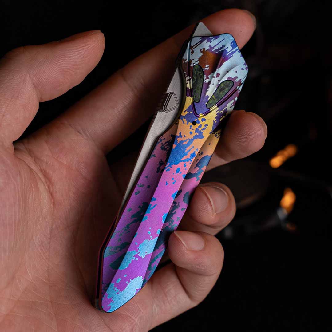 Colorful Titanium EDC Knife