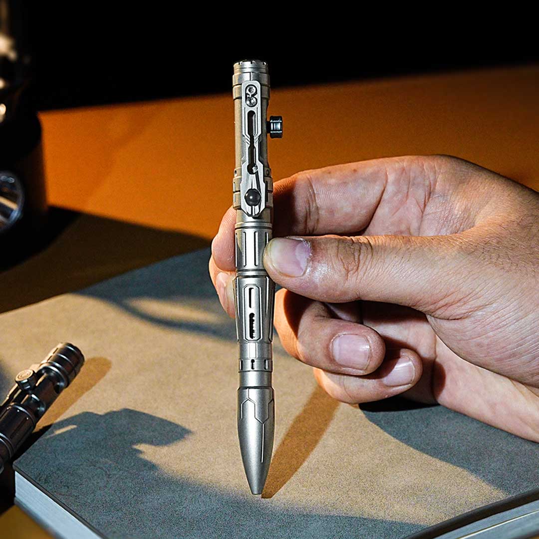 Bi-Directional Titanium Emergency Pen