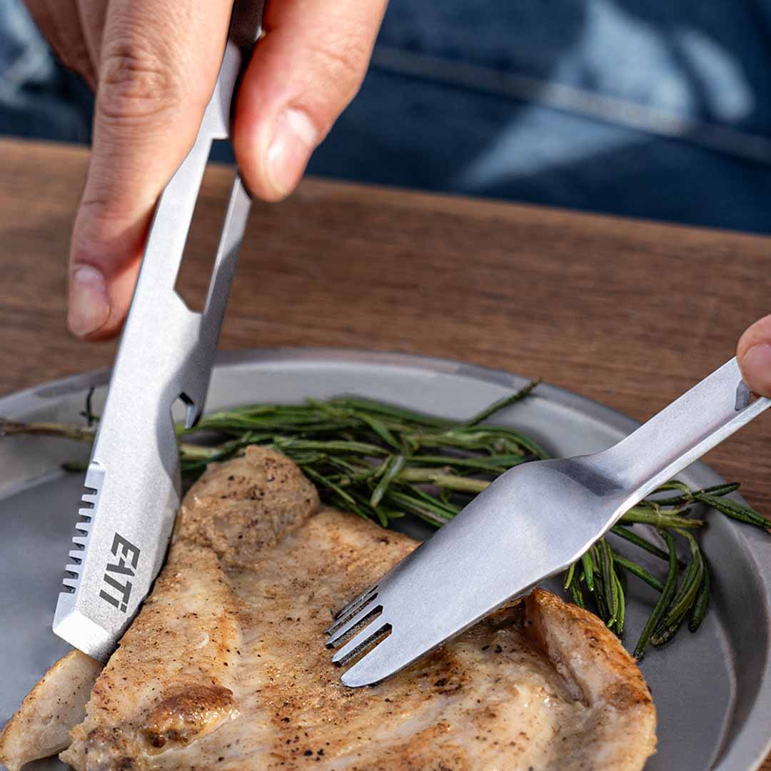 10-in-1 Titanium Adventure Utensil