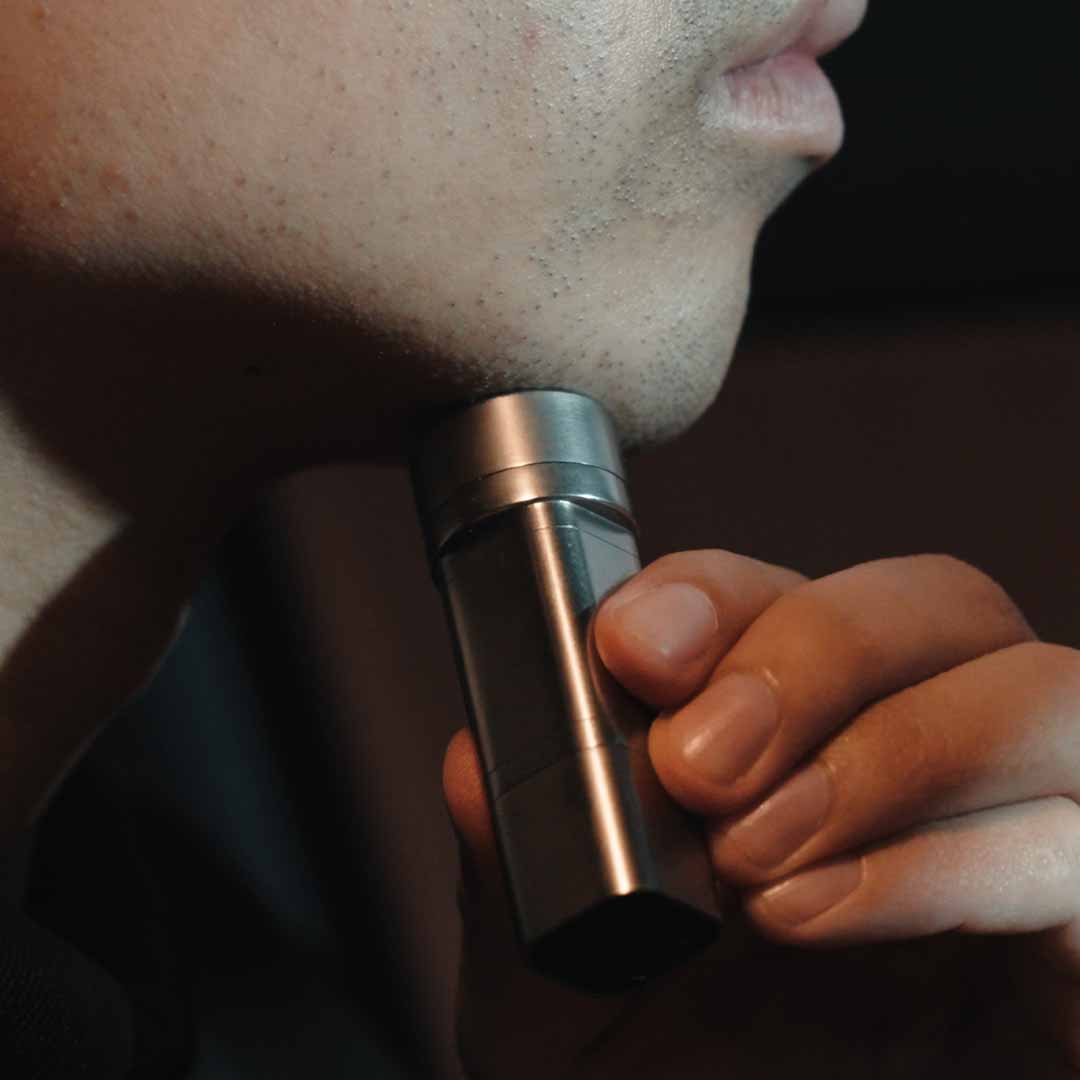 Modular Pocket-Size Magnetic Shaver