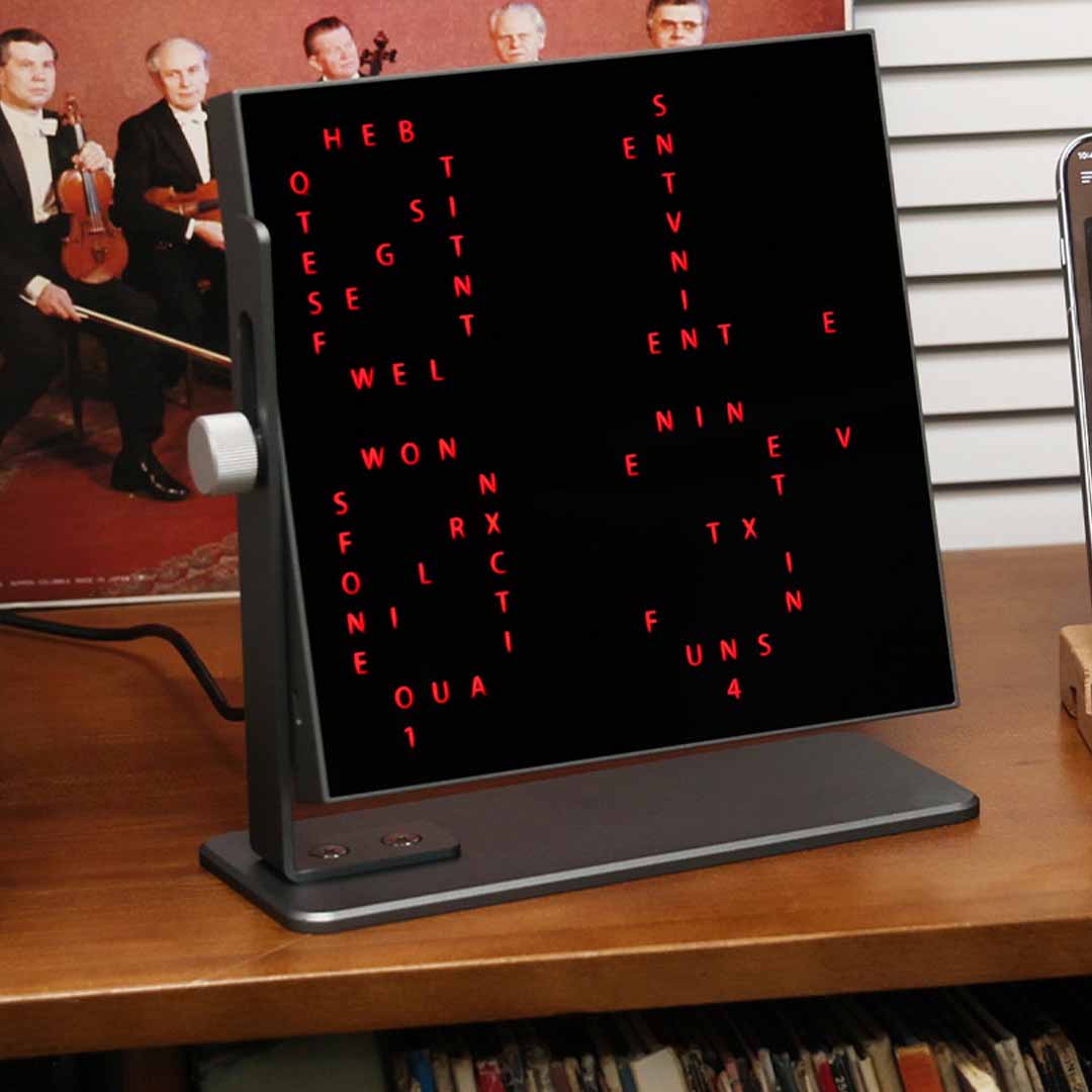 The Clock That Visualizes Music