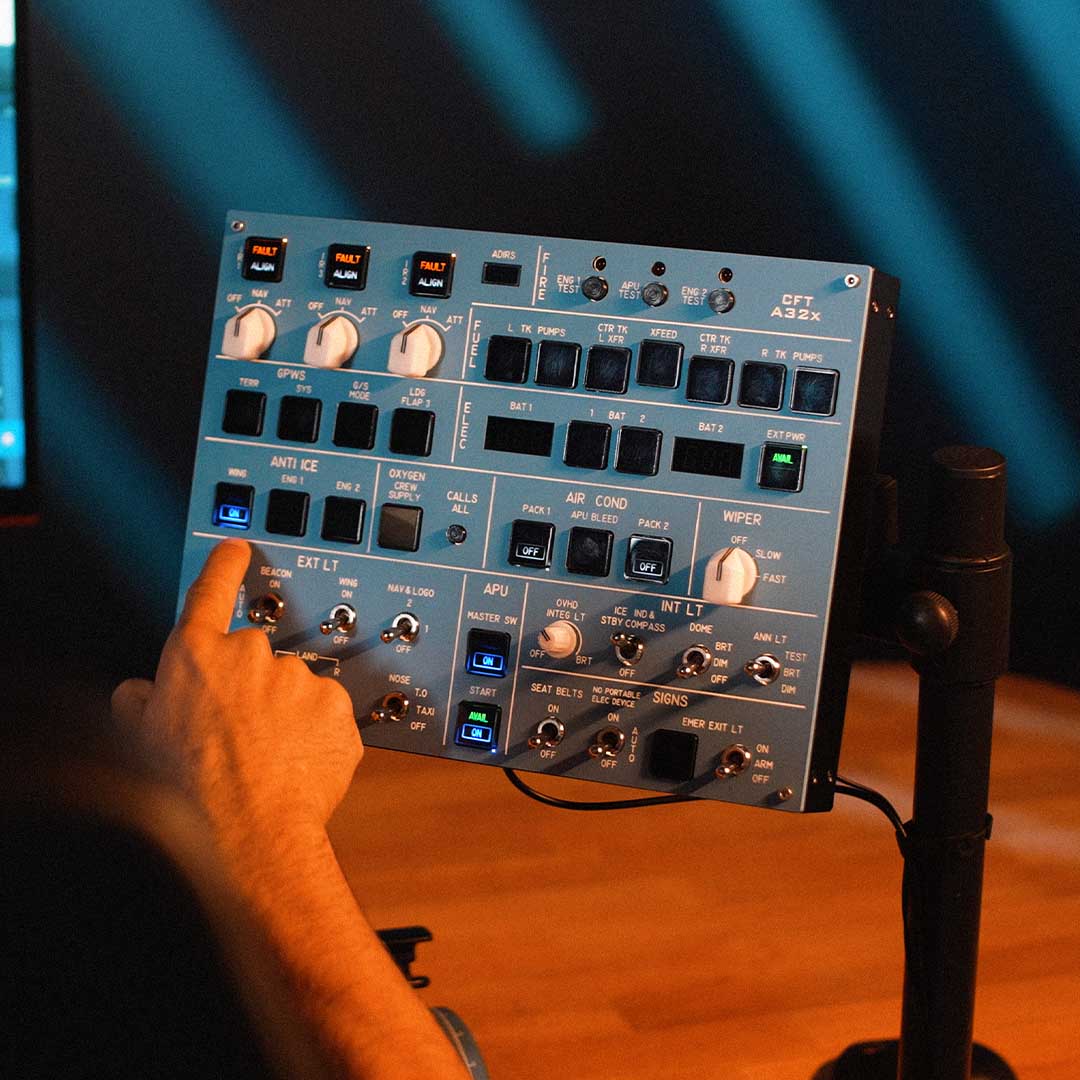 Airbus Overhead On Your Desk