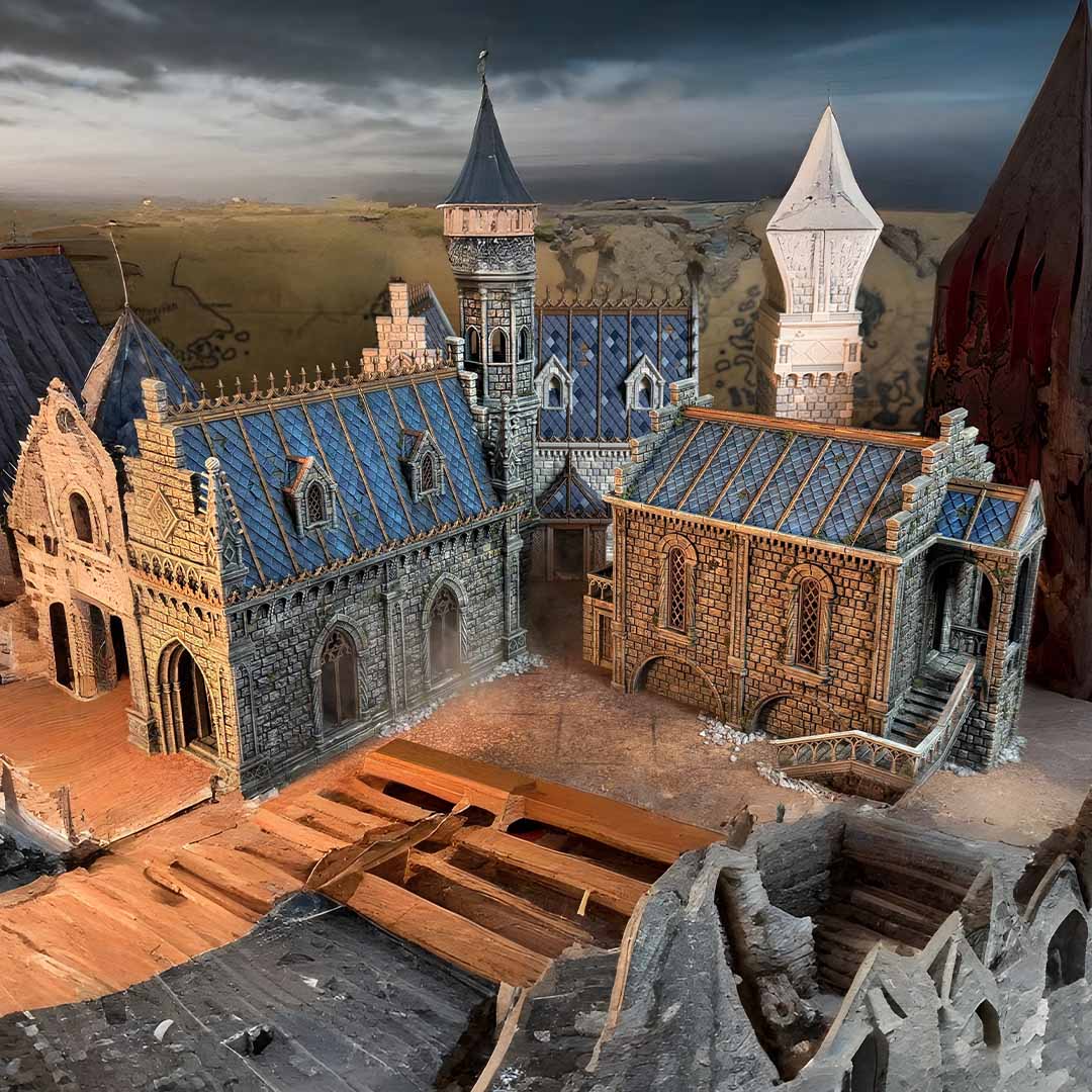 Multi-Color, Support-Free Gothic Assets