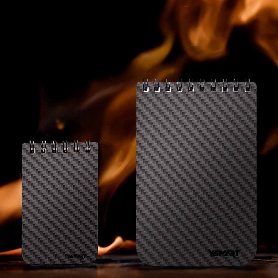 Carbon Fiber, Stone Paper Field Notebook
