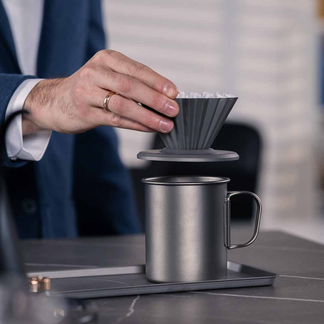 Titanium Dripper That Adapts - First Backer