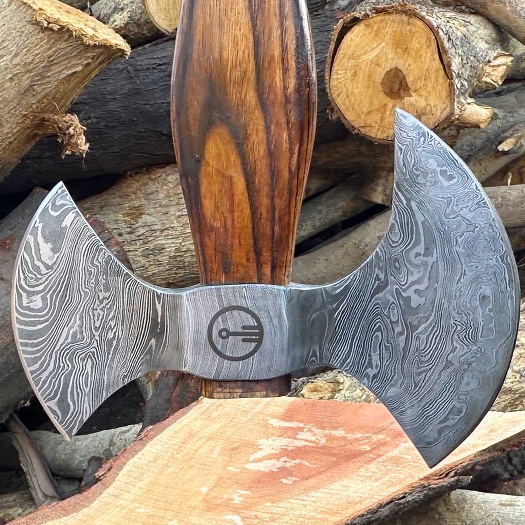 Handmade Damascus Outdoor Tool